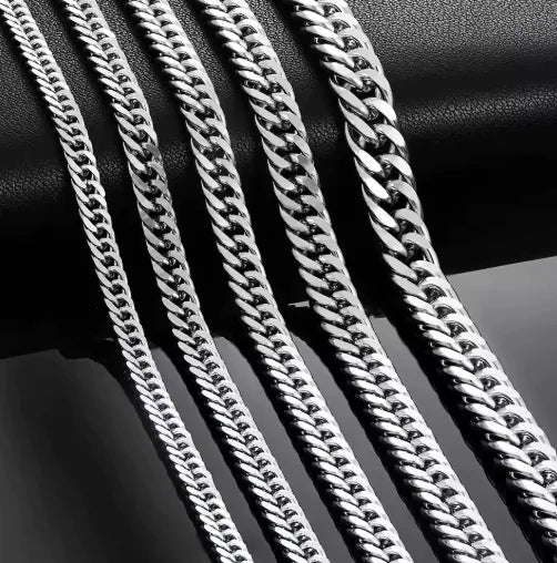 Stainless Hex Necklace