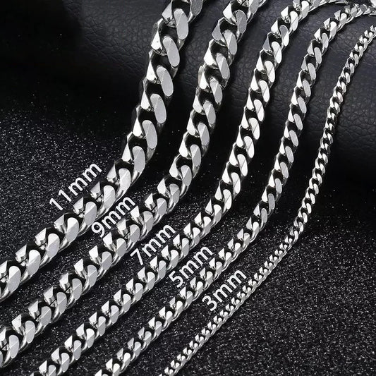 Stainless Hex Necklace