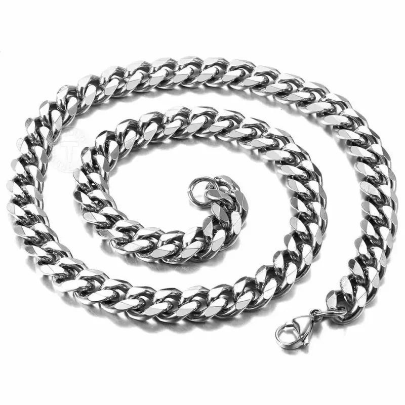 Stainless Hex Necklace