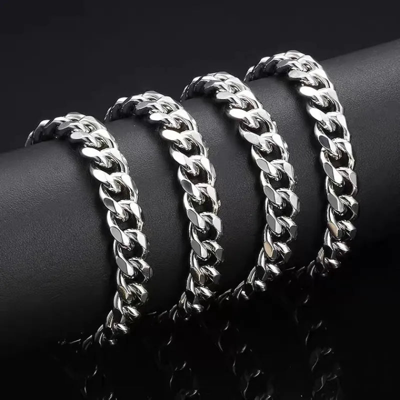 Stainless Hex Necklace
